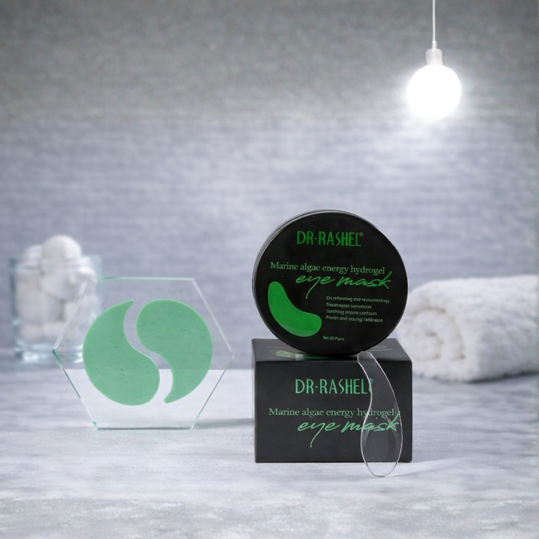 DR·RASHEL Marine Algae Energy Hydrogel Eye Mask – Depuffing & Dark Circle Care