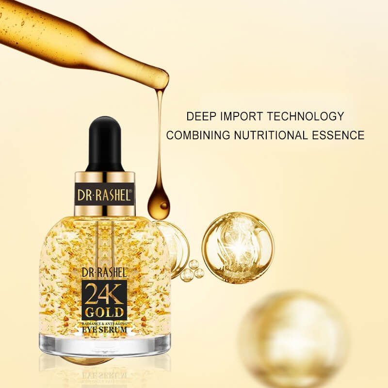 DR RASHEL 24K Gold Radiance & Anti-Aging Eye Serum, 30ml