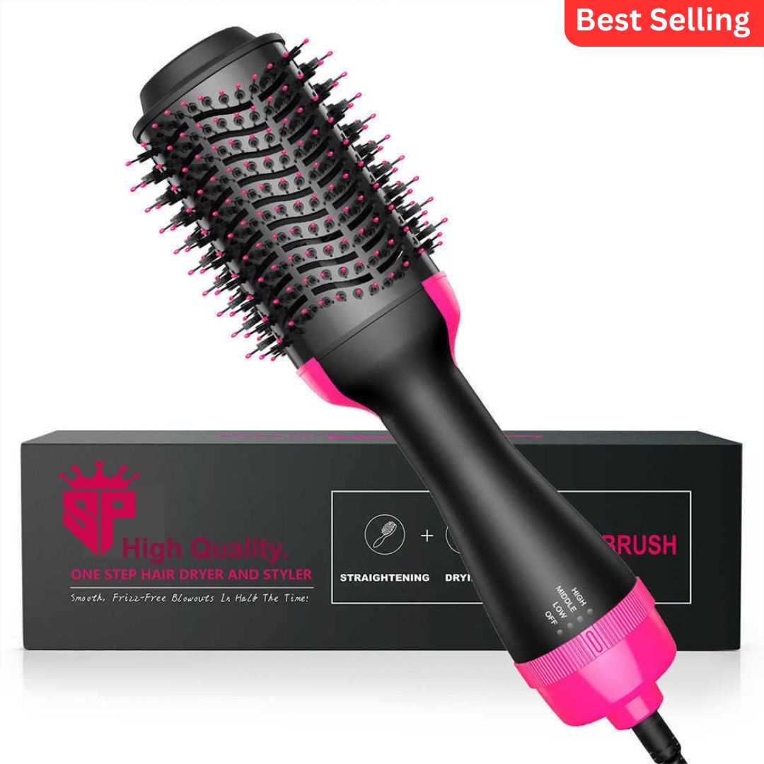3-in-1 Hot Air Hair Dryer Brush